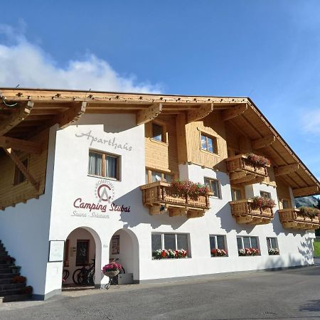 Aparthaus Camping Stubai Neustift im Stubaital Esterno foto
