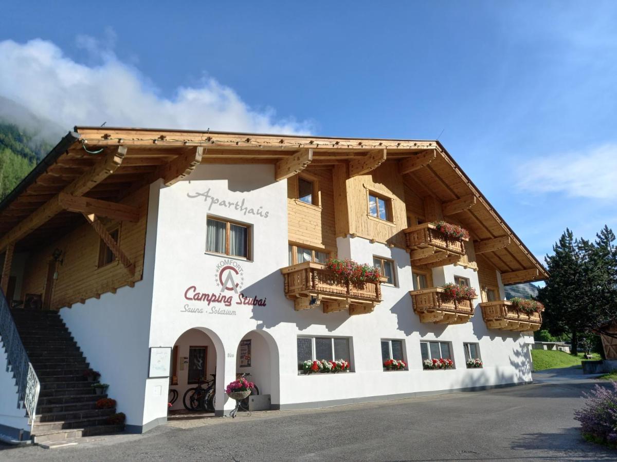 Aparthaus Camping Stubai Neustift im Stubaital Esterno foto