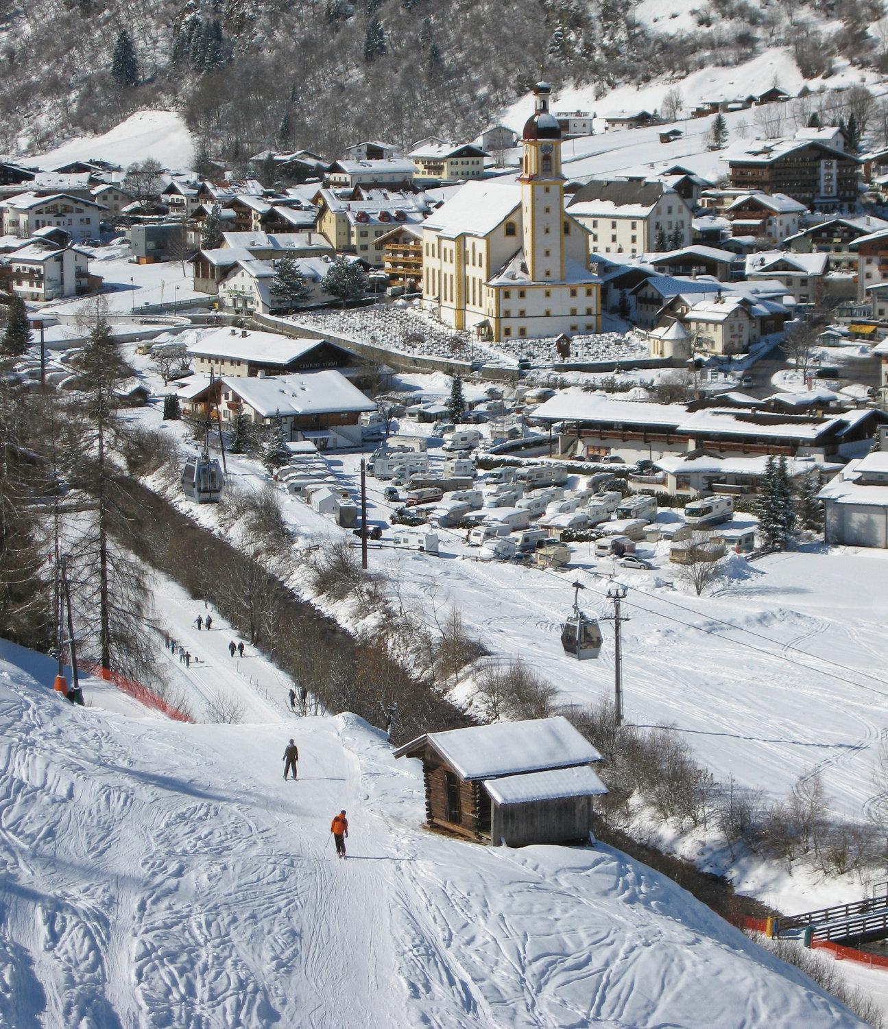 Aparthaus Camping Stubai Neustift im Stubaital Esterno foto